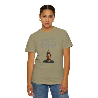 Personalized Birthday Photo T-Shirt — Custom Name & Message