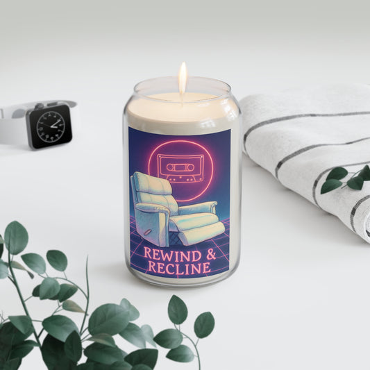 Rewind & Recline Scented Soy Candle — 13.75 oz Relaxation Candle