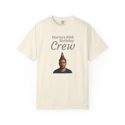 Personalized Birthday Photo T-Shirt — Custom Name & Message