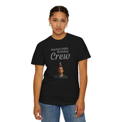 Personalized Birthday Photo T-Shirt — Custom Name & Message