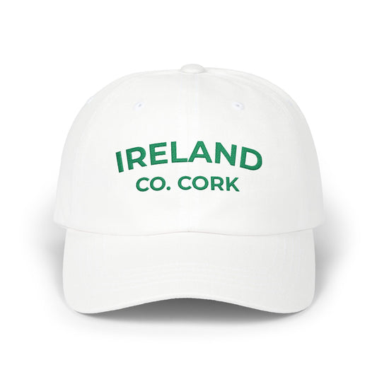 Ireland County Embroidered Dad Cap — Personalized Classic Irish Baseball Hat