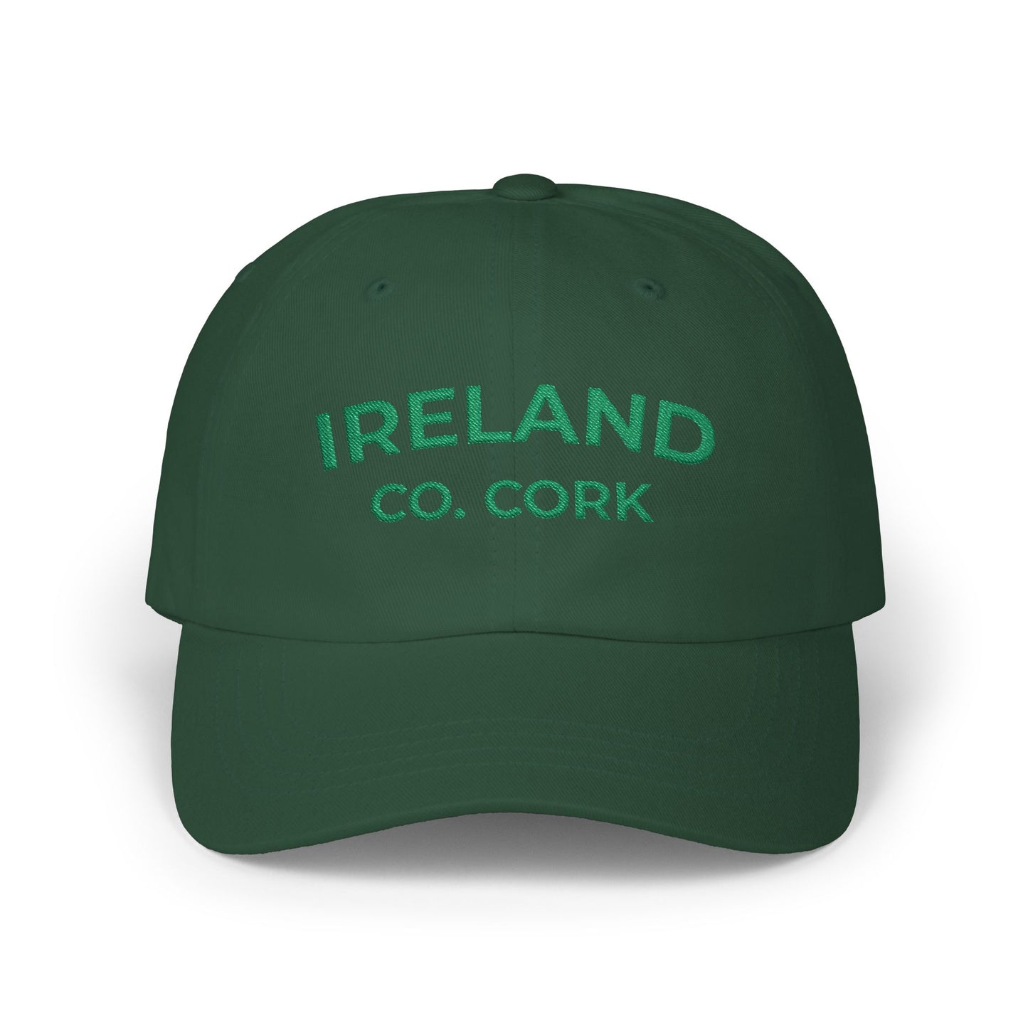 Ireland County Embroidered Dad Cap — Personalized Classic Irish Baseball Hat