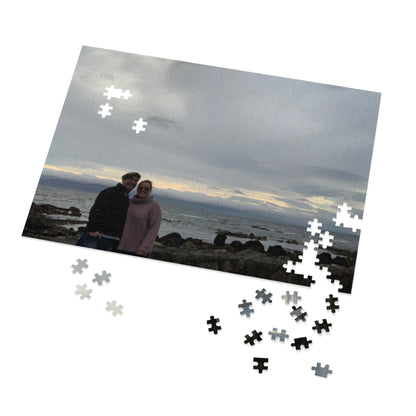 Personalized Photo Jigsaw Puzzle with Tin — Custom Memory Keepsake (Family, Travel, Ireland)