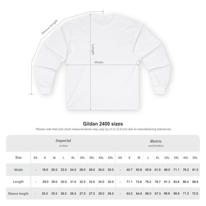 Personalize Digital World Analog Soul Long Sleeve Tee with Birth Year or Name Unisex Ultra Cotton Long Sleeve Tee