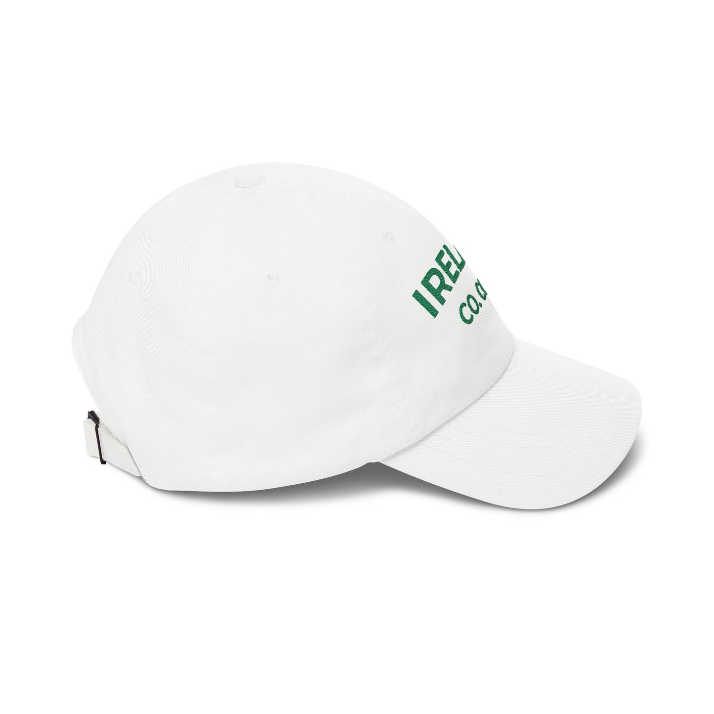 Ireland County Embroidered Dad Cap — Personalized Classic Irish Baseball Hat