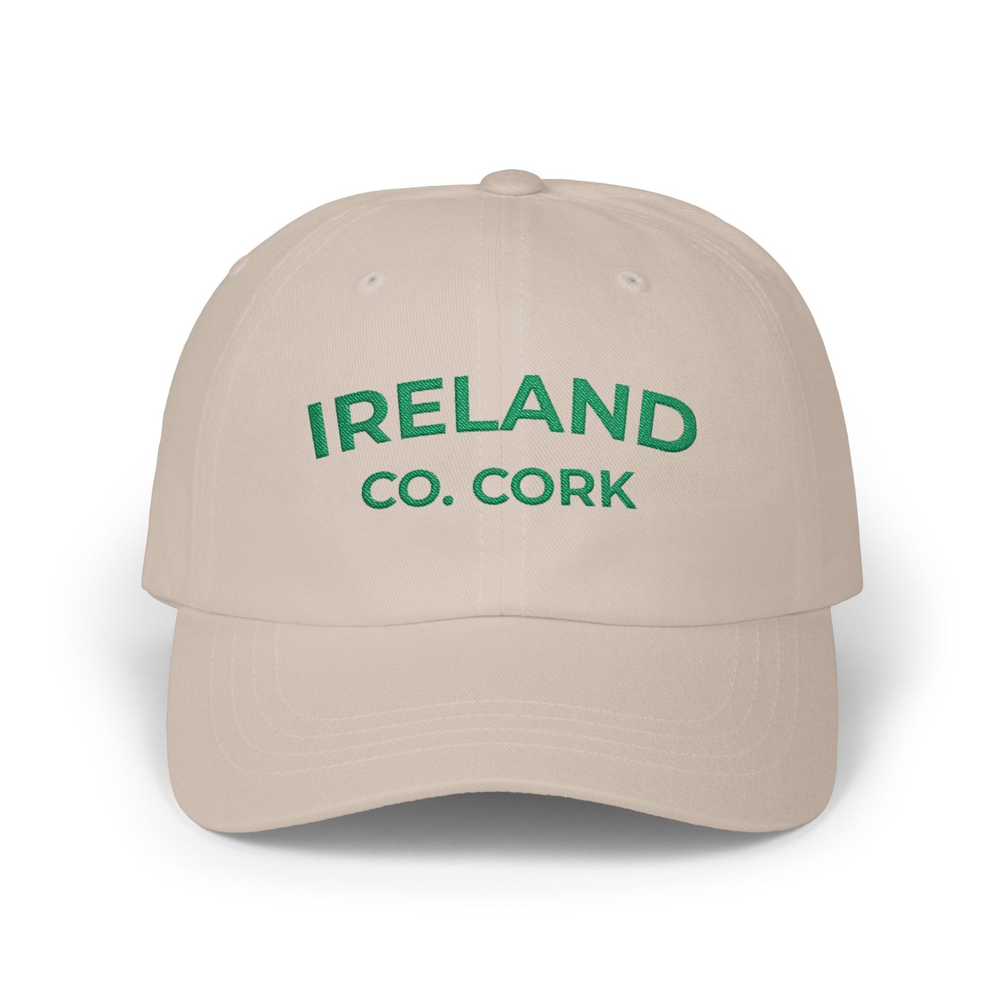 Ireland County Embroidered Dad Cap — Personalized Classic Irish Baseball Hat