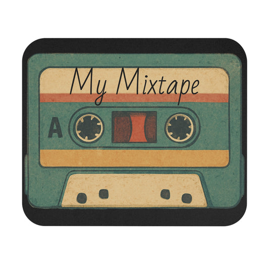 Personalized Mixtape Mouse Pad — Add Your Favorite Song or Quote