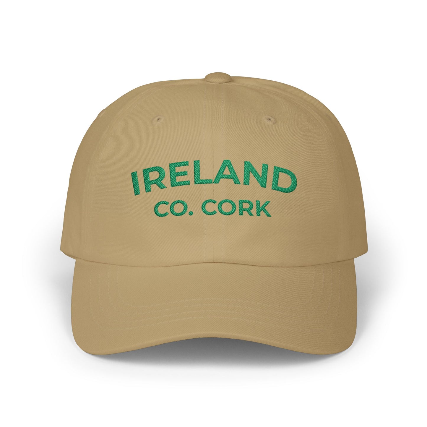 Ireland County Embroidered Dad Cap — Personalized Classic Irish Baseball Hat